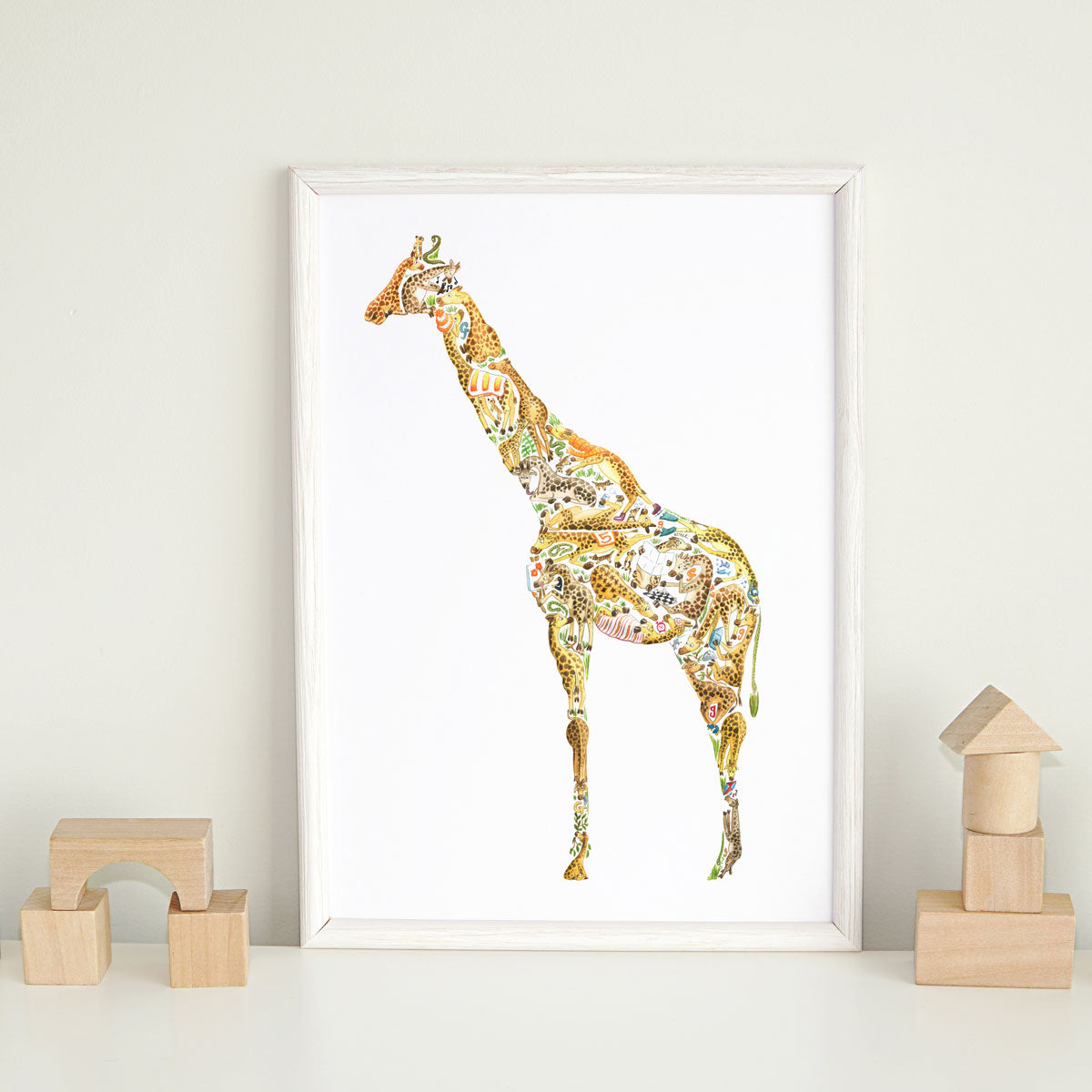 Amazing Giraffe Nurser Wall Art