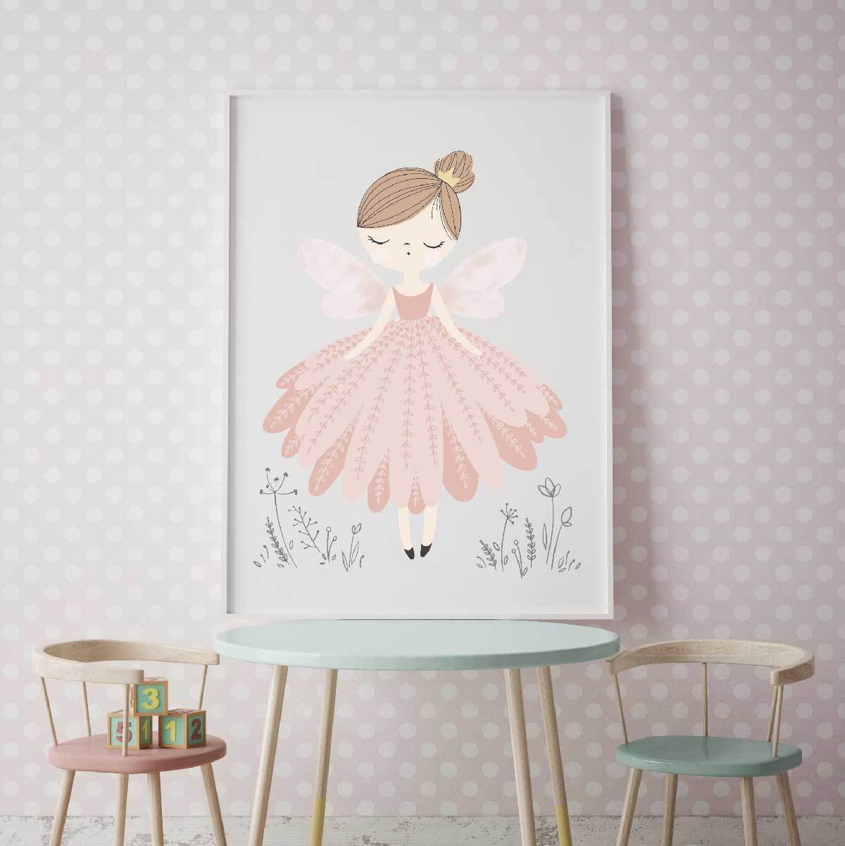 Stunning Fairy Print For Girls