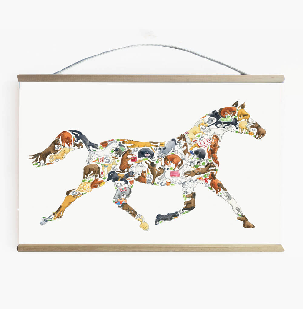 Amazing Horse Wall Banner
