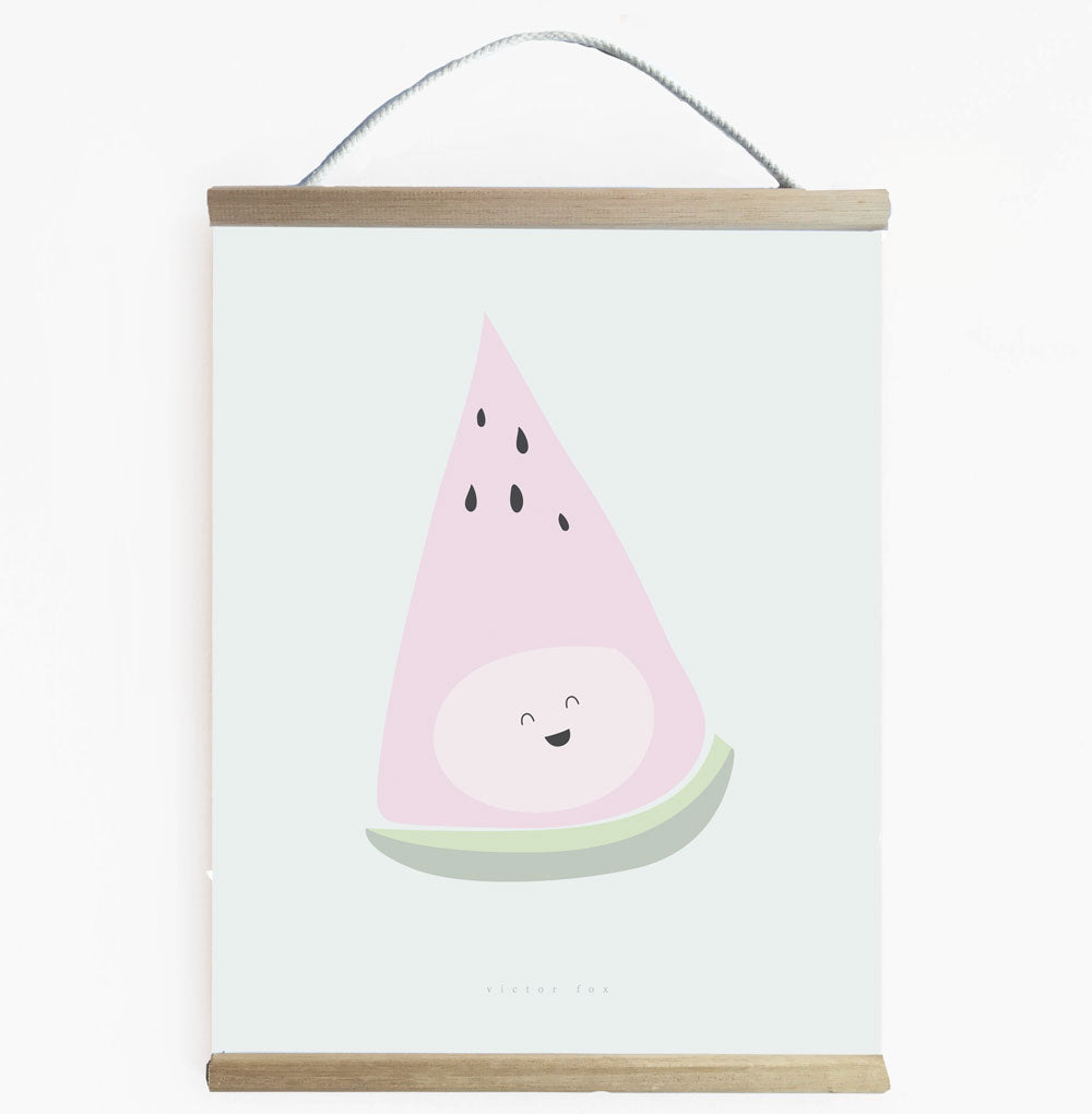 Cute And Fun Watermelon Wall Banner For Girls
