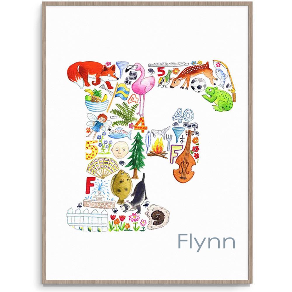 Personalised Letter Wall Art For Your Childs Room