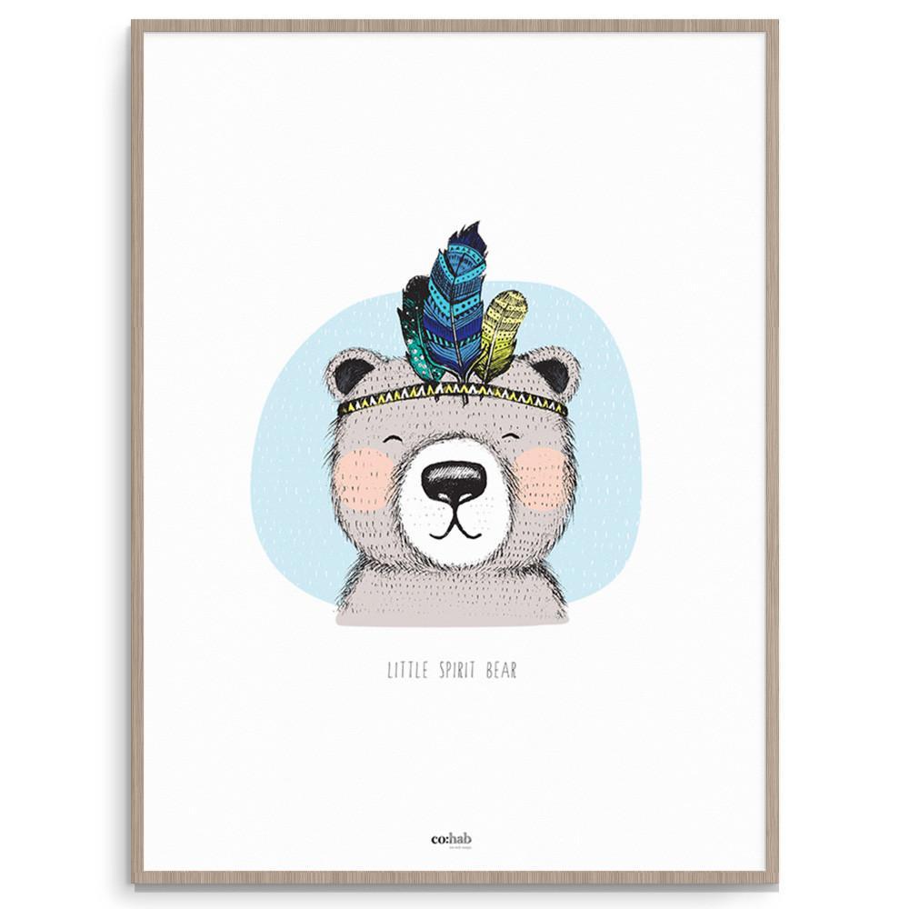 Co:Hab Designs Gender Neutral Little Spirit Bear nursery art kids wall art