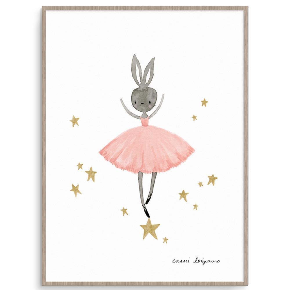 Beautiful Ballerina Inspired Girls Print 